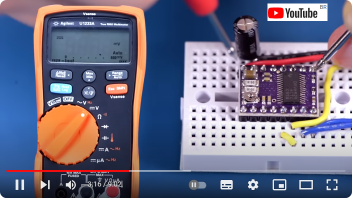 Setting the Current Limit on Pololu Stepper Motor Driver Carriers