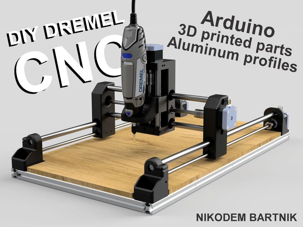 Dremel CNC 500W spindle mount